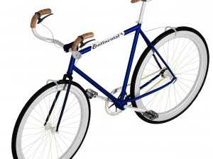 Кот-велосипед 3D Модель