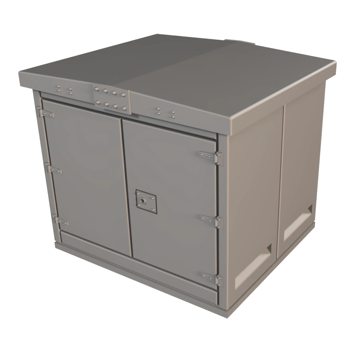substation electric cabinet 3D Print Model .c4d .max .obj .3ds .fbx .stl .blend 