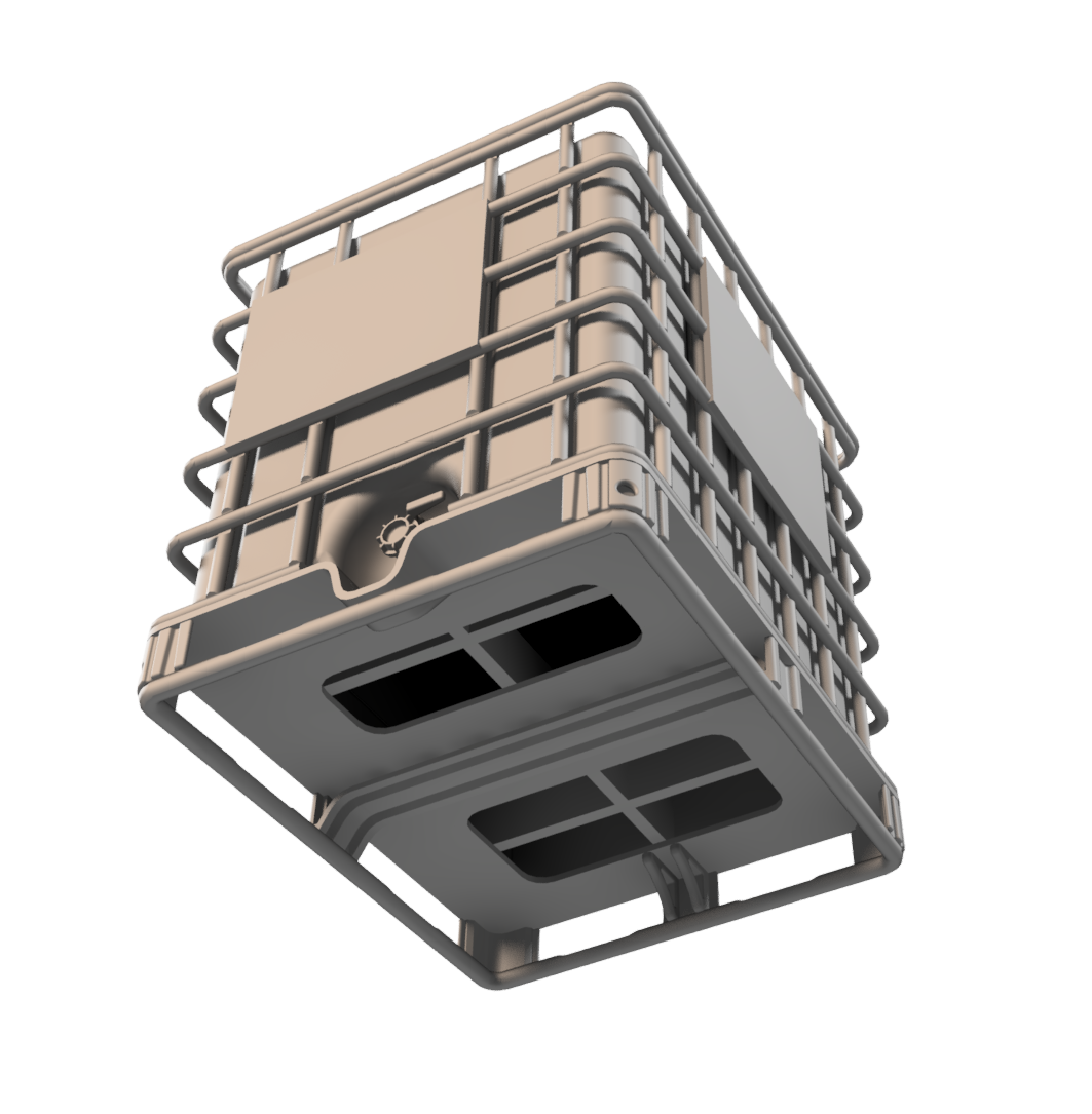 International Bulk Container Ibc Oo Ho Model 3d In Lainnya 3dexport