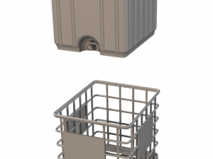 international bulk container ibc - oo ho 3D प्रिंट मॉडल