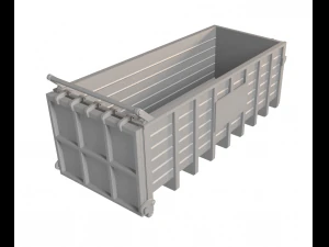 हुकलिफ्ट कंटेनर - हो और ऊ स्केल 3D प्रिंट मॉडल