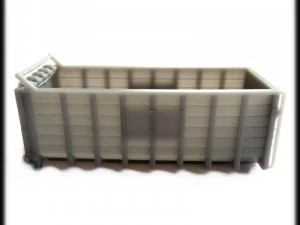 container scarrabile - scala ho e oo Modello di stampa 3D