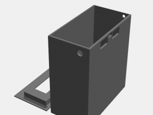 power bank box free 3d print model 3D Print Models