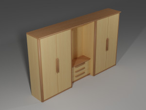 wardrobe01 3D Model