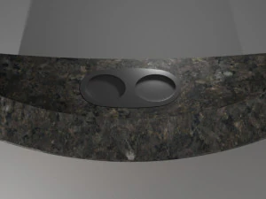 counter with sink 3D Model