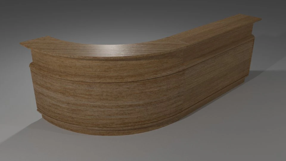 ricevimento dell'albergo Modello 3D .c4d .max .obj .3ds .fbx .stl .blend 