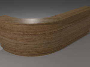hotel reception 3D Model