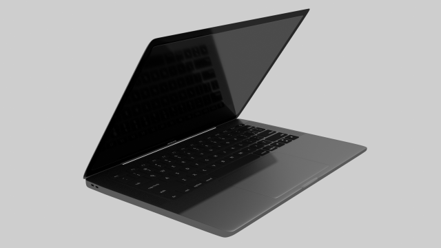 macbook pro 3D Model .c4d .max .obj .3ds .fbx .stl .blend 
