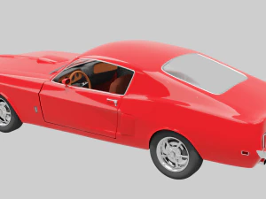 muscle car 3D Model