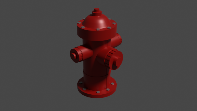 fire hydrant 3Dモデル .c4d .max .obj .3ds .fbx .stl .blend 