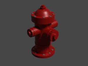 hidrante Modelo 3D