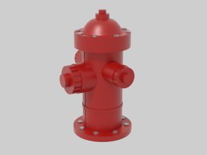 fire hydrant 3Dモデル