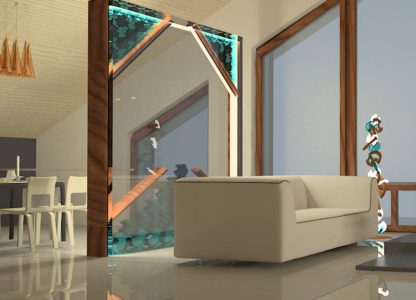 decorative partition 3D Model .c4d .max .obj .3ds .fbx .stl .blend 