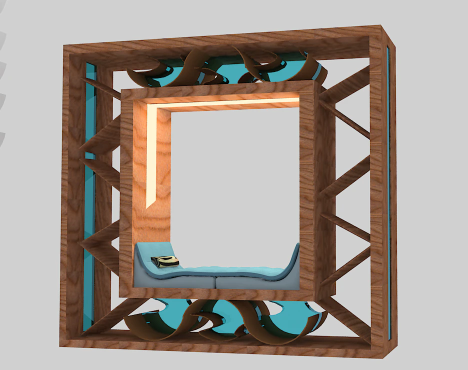 rack 3D Model .c4d .max .obj .3ds .fbx .stl .blend 