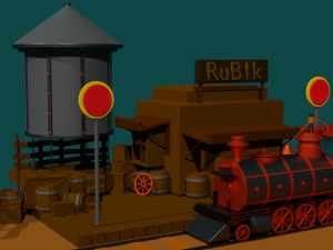 train3d 3D 模型
