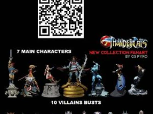 Thundercats lion-o stl for 3d printing fanart term 24 cg pyro s 3D Print Model