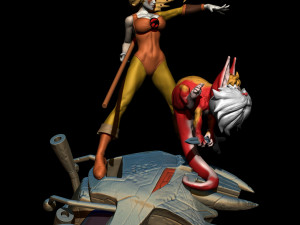 Thundercats lion-o stl for 3d printing fanart term 24 cg pyro s Modelo de impresión 3D