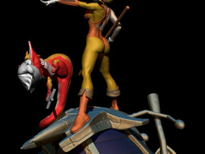 Thundercats lion-o stl for 3d printing fanart term 24 cg pyro s 3D Print Model