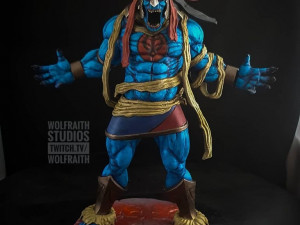 Thundercats mumm-ra stl for 3d printing fanart term 26 cg pyro Modelo de impresión 3D