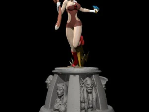 Thundercats pumyra stl para impress&atilde;o 3d fanart term 27 cg pyro s Modelo de Impressão 3D