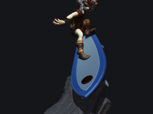 willykat from thundercats file stl for 3d printing fanart 3D Baskı Modeli