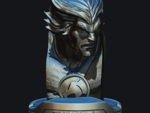 Thundercats Tygra STL para impress&atilde;o 3D fanart Modelo de Impressão 3D