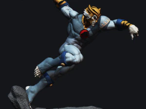 Thundercats Tygra STL para impress&atilde;o 3D fanart Modelo de Impressão 3D