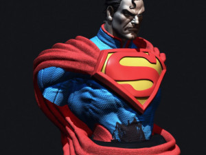superman kill the joker from dc comics injustice stl 3d printing 3d print model 3D-printmodel