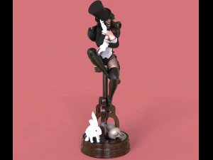 Zatanna DC Comics stl collection for 3d printing 3d print model 3D Print Model