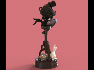 Zatanna DC Comics stl collection for 3d printing 3d print model Model Cetak 3D