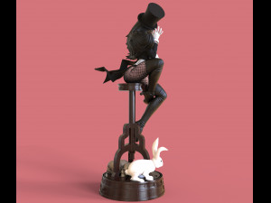 Zatanna DC Comics stl collection for 3d printing 3d print model Model Cetak 3D