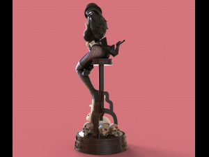 Zatanna DC Comics stl collection for 3d printing 3d print model Model Cetak 3D