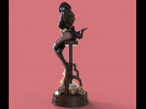 Zatanna DC Comics stl collection for 3d printing 3d print model 3D Print Model