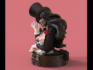 Zatanna DC Comics stl collection for 3d printing 3d print model 3D Print Model