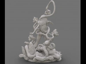 Hera Venenosa de Batman Uma Thurman DC Comics STL Modelo de Impressão 3D