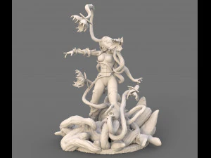 Hera Venenosa de Batman Uma Thurman DC Comics STL Modelo de Impressão 3D