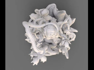 Hera Venenosa de Batman Uma Thurman DC Comics STL Modelo de Impressão 3D