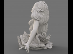 Poison Ivy from batman Uma Thurman dc comics stl Modelo de impresión 3D