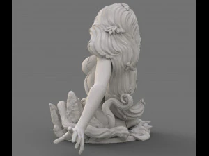 Hera Venenosa de Batman Uma Thurman DC Comics STL Modelo de Impressão 3D