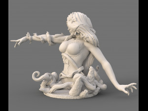 Poison Ivy from batman Uma Thurman dc comics stl Modelo de impresión 3D