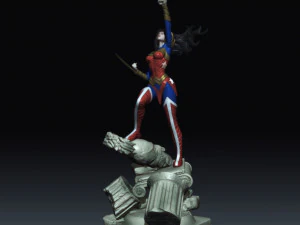 wonder woman from dc comics injustice stl collection 3D Print Model
