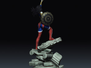 wonder woman from dc comics injustice stl collection 3D 프린트 모델