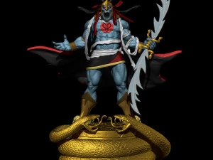 Mumm-ra from thundercats fanart by cg pyro collection 3D Print Model