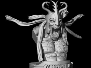 Mumm-ra from thundercats fanart by cg pyro collection 3D Принт Модель