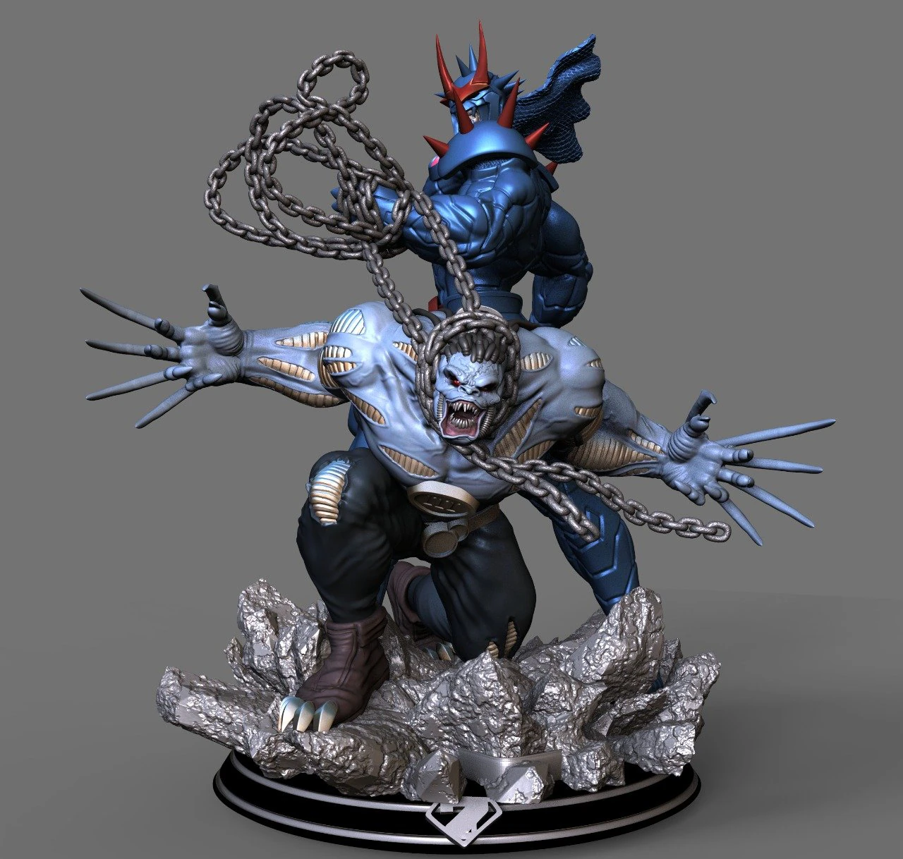 General zod equus dc comics fanart by cg pyro collection 3D Print Model .c4d .max .obj .3ds .fbx .stl .blend 