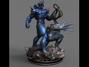 General zod equus dc comics fanart by cg pyro collection 3D Print Model