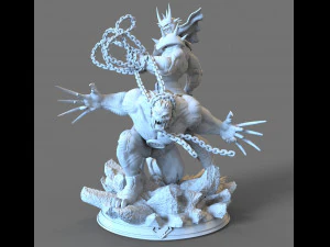 General zod equus dc comics fanart by cg pyro collection 3D Print Model