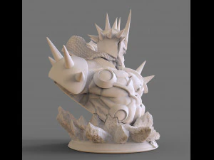 General zod equus dc comics fanart by cg pyro collection 3D Print Model