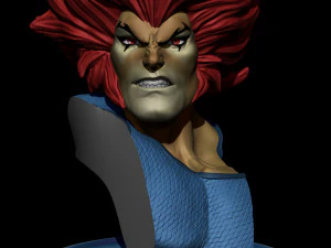 Thundercats Popiersie Lwa O autorstwa CG Pyro Model do druku 3D