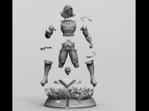 Superman Death Metal comics 1-3 by CG Pyro 3D Принт Модель
